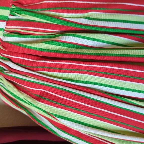 Pinup Couture Petite Jenny skirt in Candy Cane Stripe - Picture 2 of 4